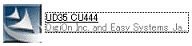 青い四角に白い三角形が描かれたUD35_Cu444(または、UD35_Cu444.exe) アイコンをクリック
