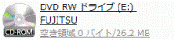 DVD RW ドライブ (E:)