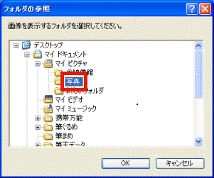 フォルダ選択XP