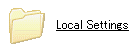 「Local Settings」をクリック