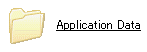 「Application Data」をクリック