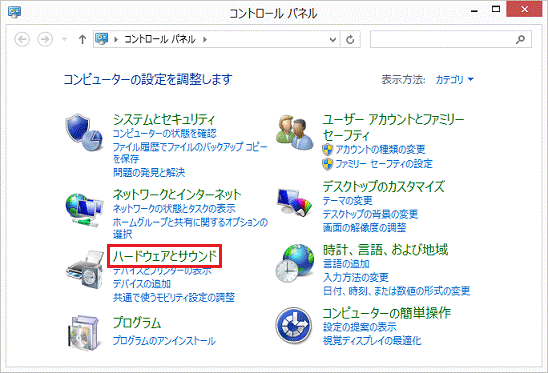 ハードウェアとサウンド