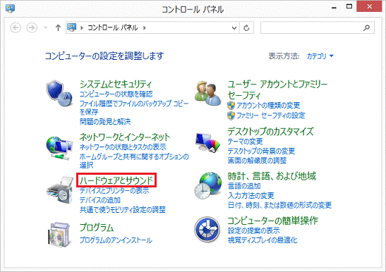 ハードウェアとサウンド
