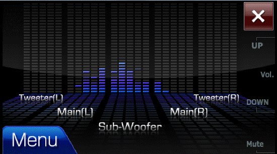 スピーカーレベルモード