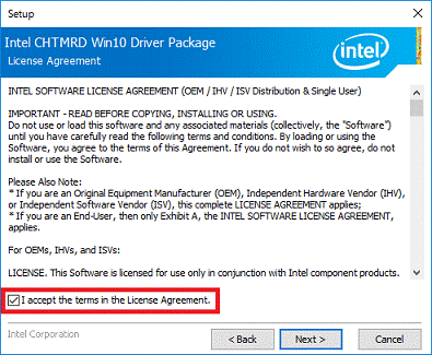 License Agreement