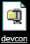 「devcon」(または「devcon.exe」)アイコン
