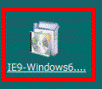 「IE9-Windows6.1-LanguagePack-x86-jpn」（または「IE9-Windows6.1-LanguagePack-x86-jpn.msu」）をクリック
