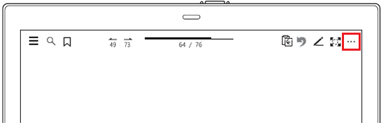 「オプション」をタップ