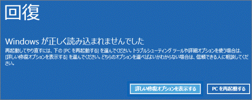 メッセージの表示例