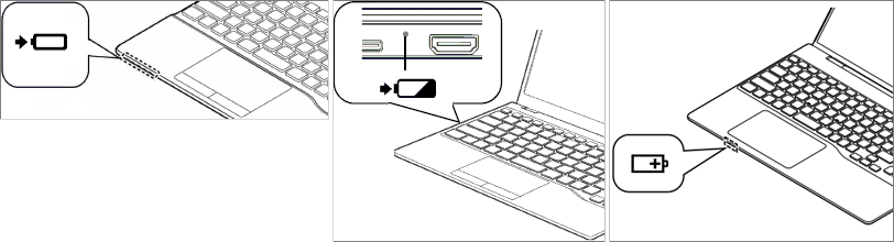 ランプのアイコンや搭載位置の例