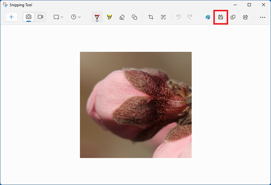 「名前を付けて保存」をクリック