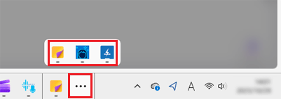 「…」をクリックして表示