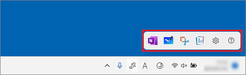 「ペンメニュー」が表示