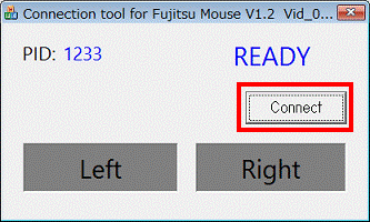Connectボタンをクリック