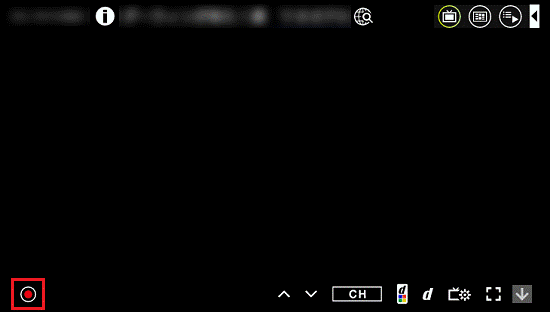 録画開始ボタンをクリック