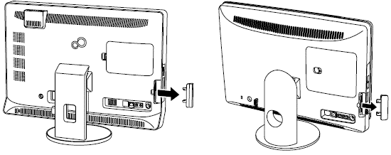 B-CAS カードスロットのカバー