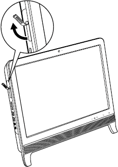 miniB-CAS カードスロットのカバー