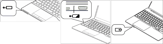 バッテリの状態やバッテリ残量