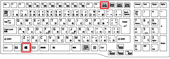 キーボード操作