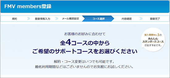 コースの特徴などを確認