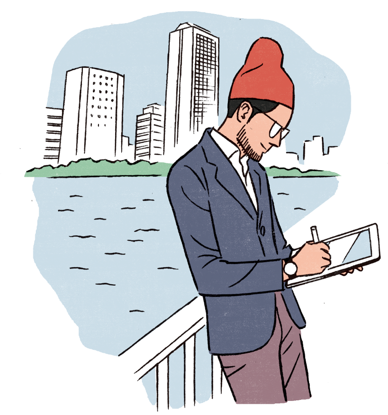 ブレインストーミングで自由に発想できるのは手書きならでは