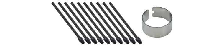 替え芯（フェルト）×10芯抜き×1