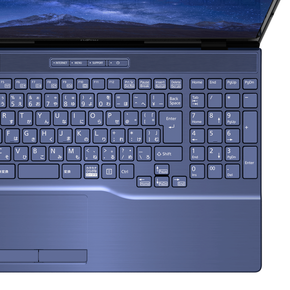 15.6型ワイド ノートパソコン（PC） LIFEBOOK AHシリーズ（AH45/H1 