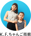 K.F.ちゃんご両親