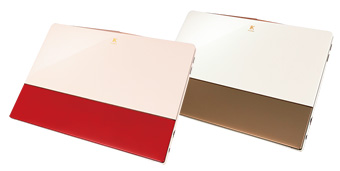 富士通Floral Kiss ツートンカラーレッド 今までに発表した主な製品（ノートブックPC LIFEBOOK（ライフ