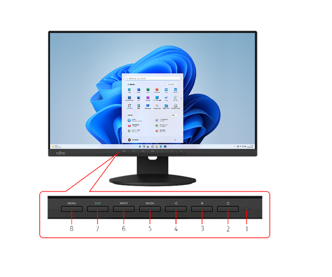 FMV ESPRIMO23.8液晶一体型PC Windows1124H2 FMV ESPRIMO23.8液晶一体型PC Windows1124H2 富士通 23.8型