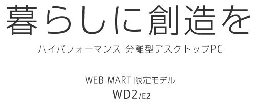 nCptH[}X ^fXNgbvPC WEB MART胂f WD2/E2