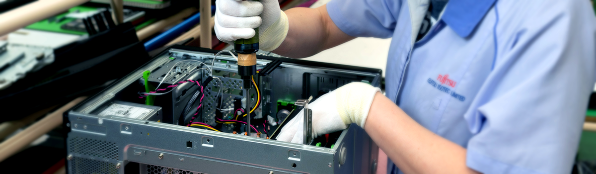 富士通アイソテック 製造ライン