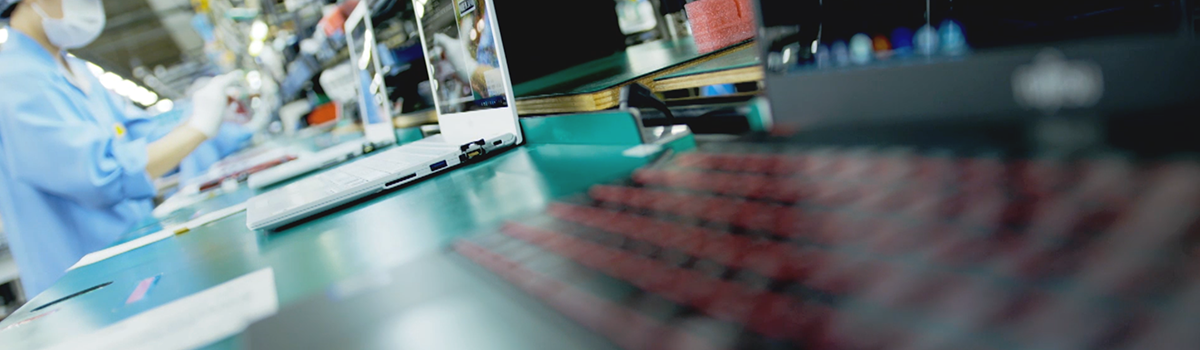 島根富士通 製造ライン