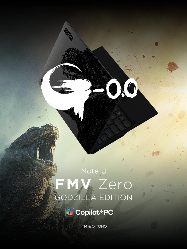 Note U FMV Zero GODZILLA EDITION Copilot+ PC