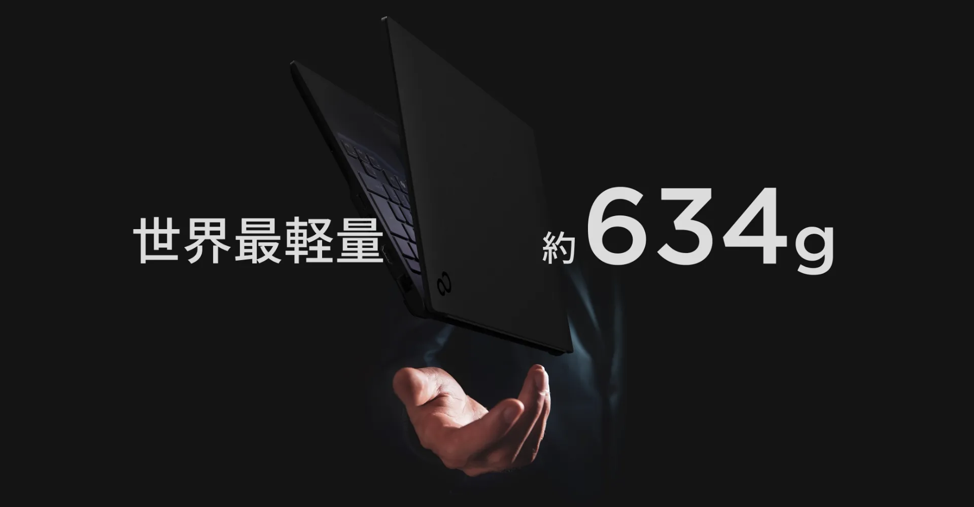 世界最軽量 約634g