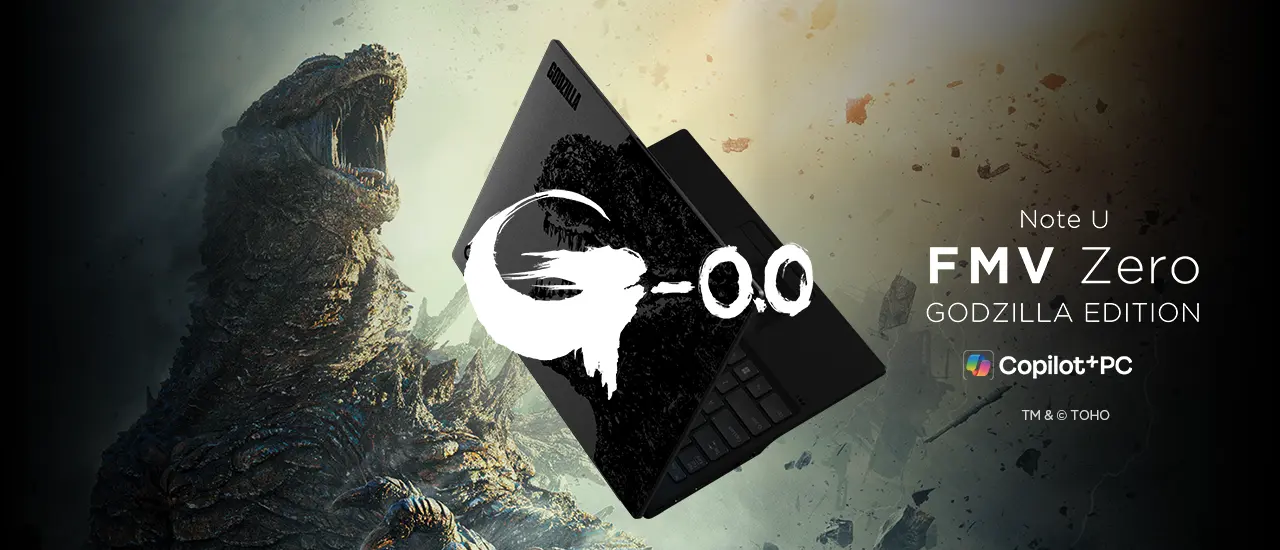Note U FMV Zero GODZILLA EDITION Copilot+ PC