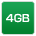 4GB