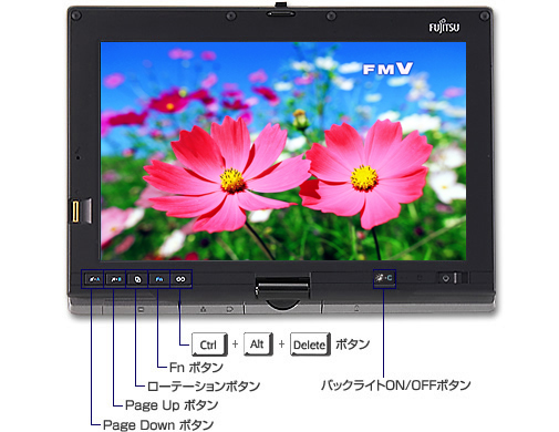 今までに発表した主な製品(モバイルPC FMV-BIBLO LOOX（ルークス