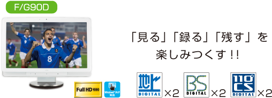 F/G90D 「見る」「録る」「残す」を楽しみつくす!!