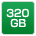 320GB