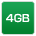 4GB
