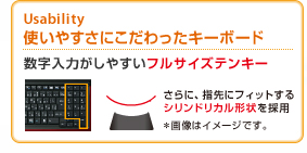 Usability g₷ɂL[{[h ͂₷tTCYeL[ ɁAwɃtBbg
VhJ`̗p