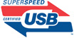 SUPERSPEED CERTIFIED USB