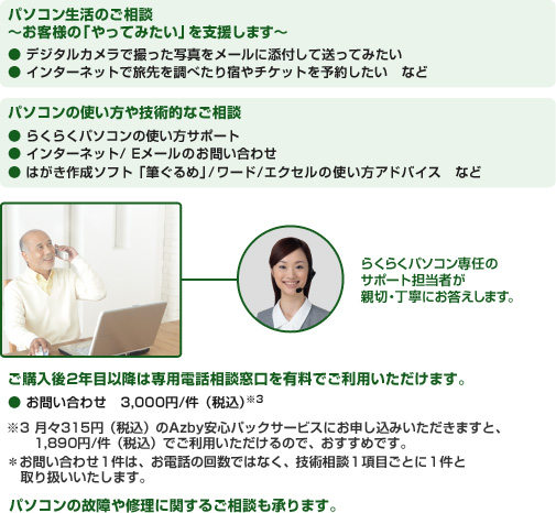 p\R̂k`ql̂Ă݂x܂`AfW^JŎBʐ^[ɓYtđĂ݂AC^[lbgŗ𒲂ׂh`Pbg\񂵂ȂǁBp\R̎gZpIȂkA炭炭p\R̎gT|[gAC^[lbg^E[̂₢킹A͂쐬\tguM߁v^[hGNZ̎gAhoCXȂǁBw2Nڈȍ~͐pdbkLłp܂A₢킹3,000~^iōj3A3 X315~iōjAzbySpbNT[rXɂ܂ƁA1,890~^iōjłpƂłAςłB*₢킹1́Adb̉񐔂ł͂ȂAZpk1ڂƂ1Ǝ舵܂B炭炭p\RC̃T|[gS҂e؁EJɂ܂B p\Ř̏CɊւ邲k܂B