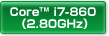 Core™ i7-860 i2.80GHzj