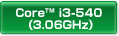 Core™ i3-540 i3.06GHzj