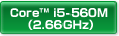 Core™ i5-560M i2.66GHzj