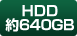 HDD640GB