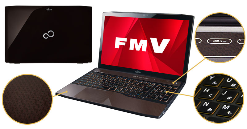 2013 FMV LIFEBOOK AH77/K Windows8