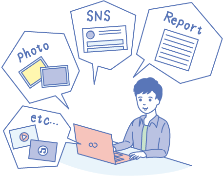 大学生活のSTEP UPをさらにパソコンがPUSH!